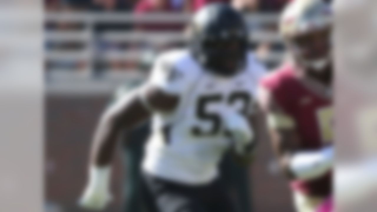 There are going to be better athletes on this list with longer arms and better builds, but there won't be a player on this list with the technique and understanding of how to play the position that Ejiofor possesses. The phrase "violent hands" gets thrown around a lot in draft circles, but Ejiofor has them. His hands are fast, powerful and efficient. He uses them to climb over the top of blockers and to rid his frame of blockers. Ejiofor has a smart, developed pass-rush plan. He also is seamless with his counter moves that he unleashes organically according to how the pass rep develops. He might not check the "traits" boxes for some teams, but his tape is good.