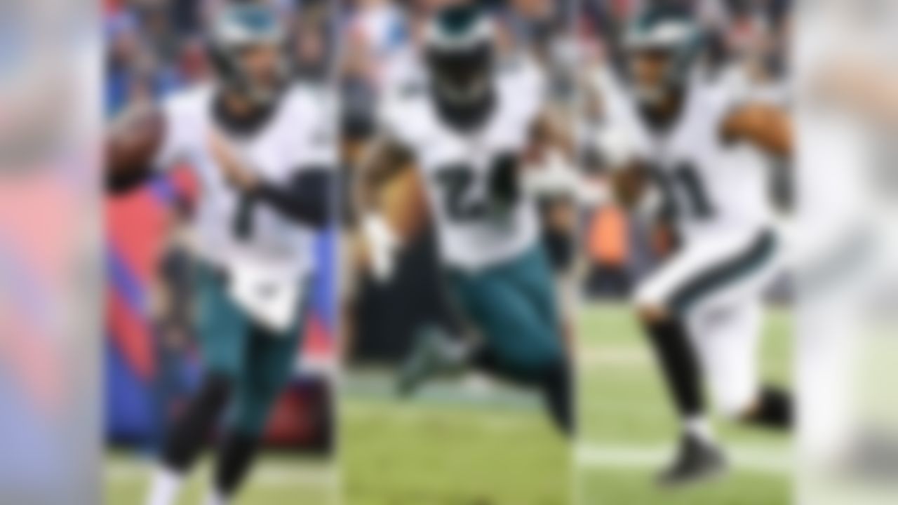Previous rank: No. 22
As much as some analysts attempt to reduce football to a math equation, the game is still played by human beings. And I simply can't imagine things going well so long as Bradford is under center (while No. 2 overall pick Carson Wentz watches from the sidelines). Bradford has proven to be fragile both physically and emotionally, so it seems unlikely that he's going to be a rock-solid field general in his seventh season with his replacement waiting in the wings. Speaking of injuries, Mathews has had a lot of 'em. But last year, he did look very good when on the field. The Matthews with two Ts in his surname has a knack for catching TDs, but he needs help from Nelson Agholor this year.