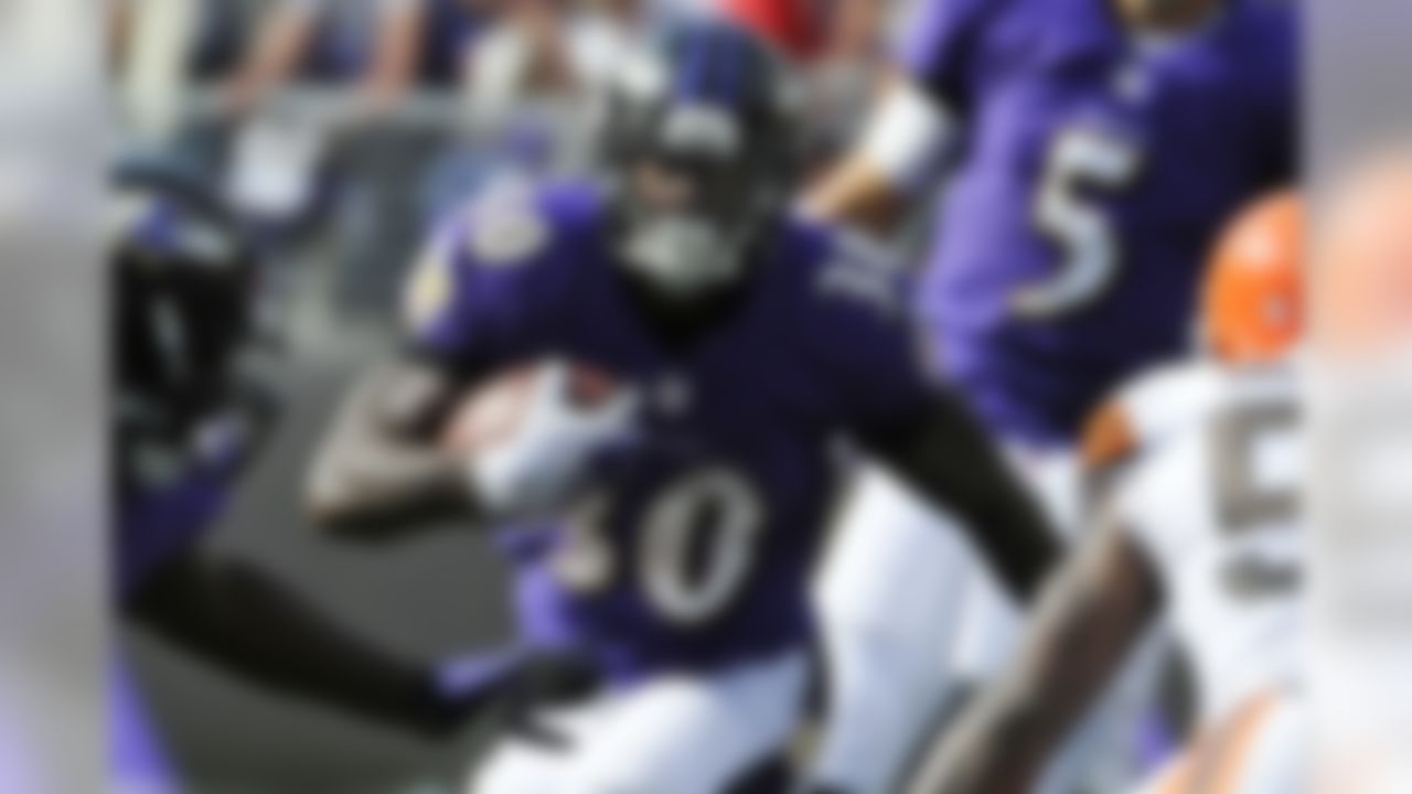 Pierce, one of the best backfield handcuffs in fantasy football, could wind up seeing a far greater role in the offense if Ray Rice's injured hip causes him to miss time. Regardless, Pierce should still be owned in more leagues -- even if it's just as insurance for his veteran teammate. The Ravens have a tough matchup against the Houston Texans next.
