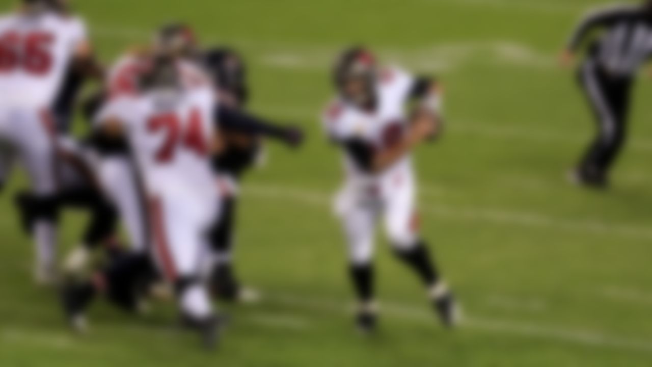 Tampa Bay Buccaneers quarterback Tom Brady (12) scrambles during an NFL football game against the Chicago Bears on Thursday, October 8, 2020 in Chicago, Illinois.