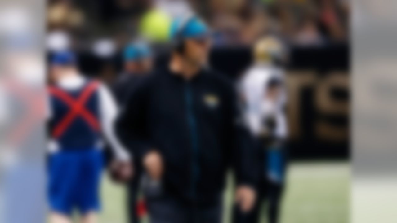 You don't hear Bradley disparaged much around the league. How much of that has to do with his days as defensive coordinator in Seattle? While it seems the Jaguars are finally turning things around, there is no getting past his 12-36 record as a head coach. The talent level when Bradley arrived in 2013 was certainly low, which has more than a smidge to do with that horrific mark. At least it seems GM David Caldwell is finally furnishing his head coach with talented dudes on defense. It's only taken three-and-a-half years.