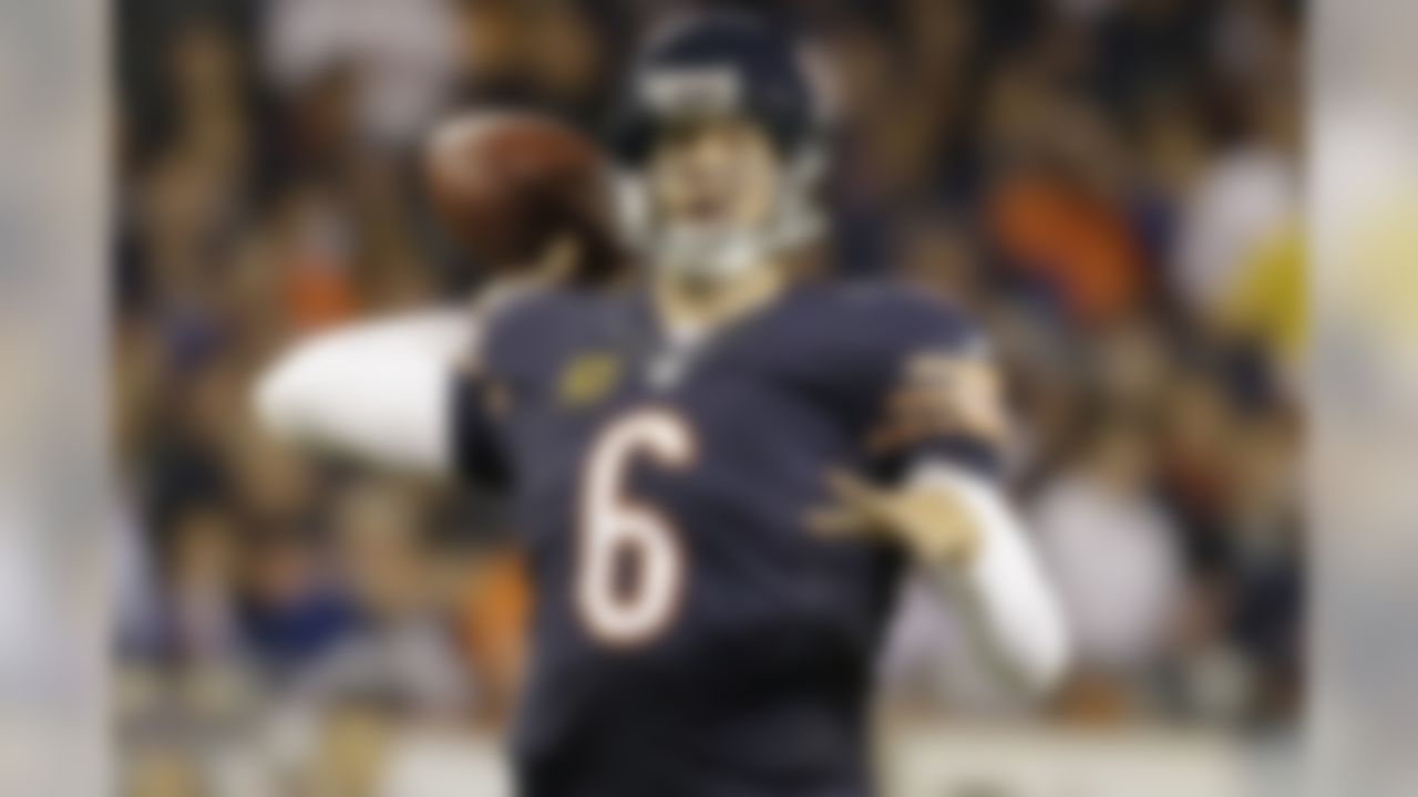 It's time to give Cutler some love in fantasy land. After a few mediocre seasons in Chicago, he's been reborn in the stat sheets under new coach Marc Trestman. He's failed to score 17-plus fantasy points just once in six games, and this week's matchup against the Washington Redskins is more than favorable. He's once again in the mix as a legit No. 1 option in most leagues.