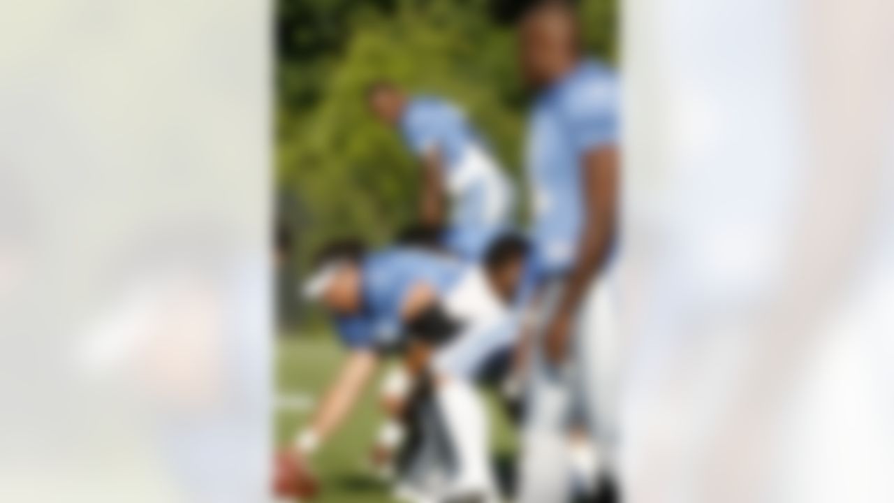 ALLEN PARK, MI - JULY 24: Calvin Johnson #81 of the Detroit Lions waits for the ball to snap during training camp at the Detroit Lions Headquarters and Training Facility on July 24, 2008 in Allen Park, Michigan. (Photo by Gregory Shamus/Getty Images)