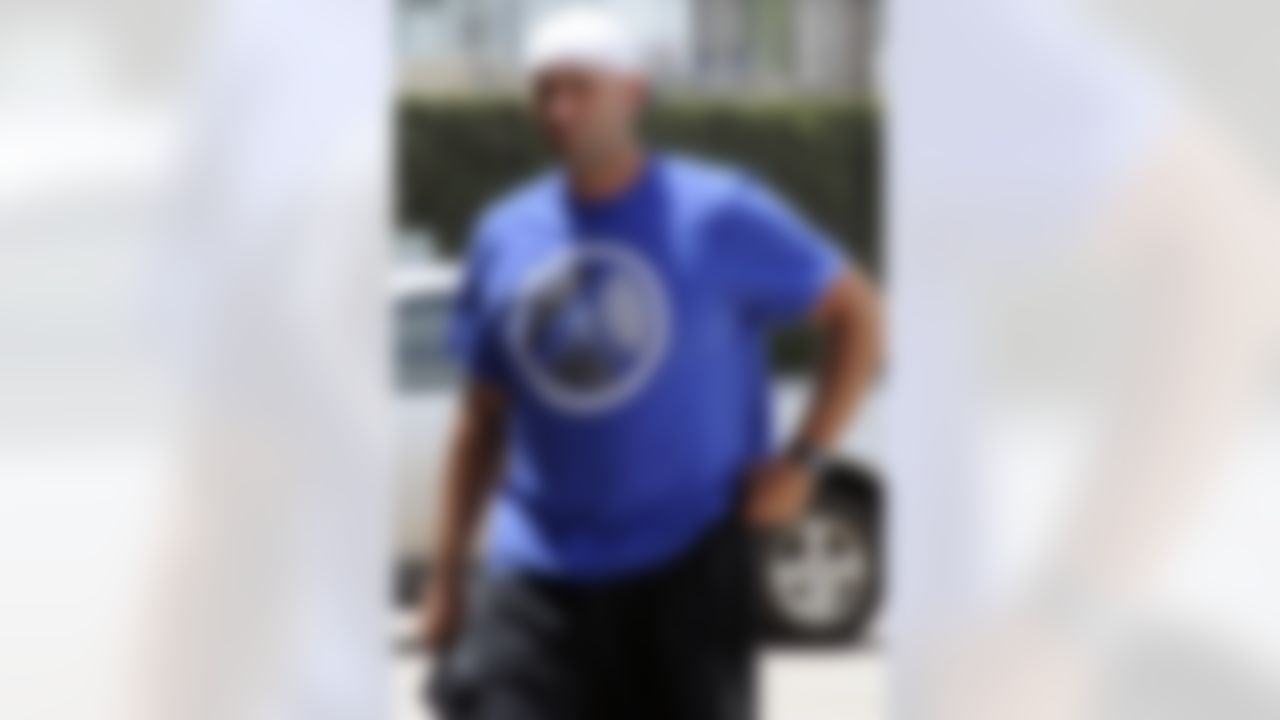 Houston Texans quarterback Matt Schaub reports to training camp Friday, July 27, 2012, in Houston. The Texans football team went 10-6 last season and won its first playoff game in 2011 resulting in higher-than-ever expectations. (AP Photo/Pat Sullivan)