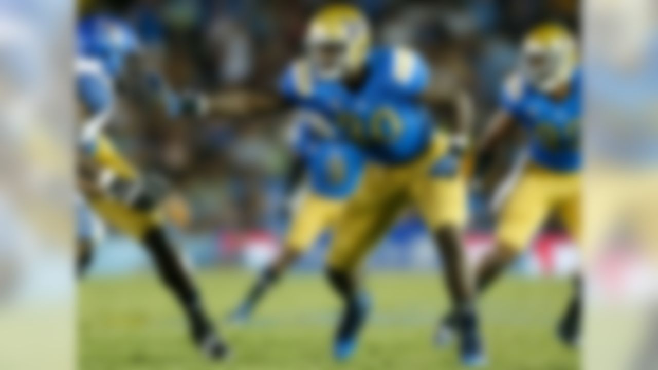 Jack is one of the more versatile and athletic players in the draft. His 40-inch vertical at 243 pounds is pretty ridiculous. But I don't think we've truly seen how explosive of a player he will be attacking plays as either a pass rusher or inside linebacker at the next level. Unless a team picks him to play as a safety, Jack will be able to focus on the game in front of him, meaning he will channel his power into whoever happens to be carrying the ball. His ability to cover space and bring hits reminds me of fellow safety/linebacker hybrid Brian Urlacher when he came out of New Mexico.