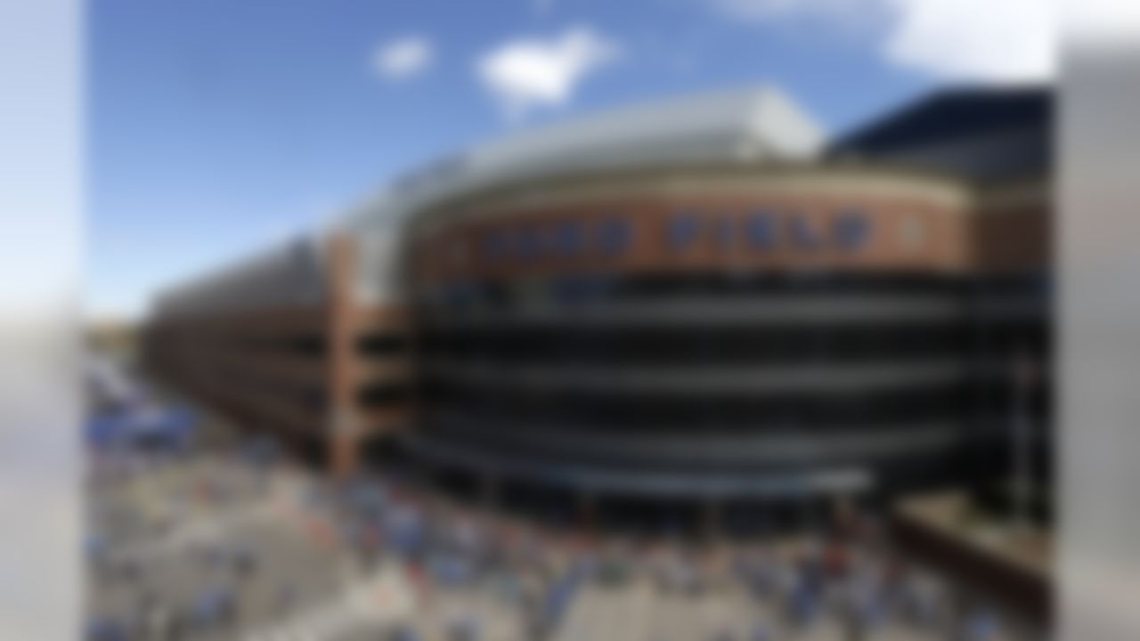 Ford Field is shown prior to the Detroit Lions-St. Louis Rams NFL football game in Detroit, Sunday, Sept. 9, 2012. (AP Photo/Paul Sancya)