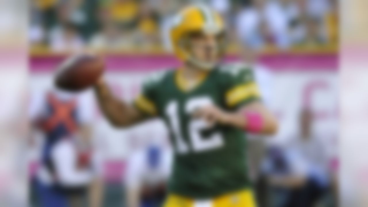Is there any doubt that Rodgers is not only the best quarterback in the NFL, but the best fantasy option, too? Rodgers has scored the most points of any fantasy quarterback this season, thanks to 45.92 points against the Broncos in Week 4.