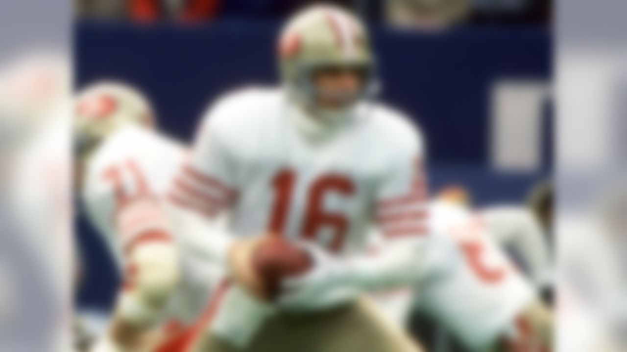 Divisional Round: Vikings 36, 49ers 24

Talk to any longtime 49er fan, and they'll tell you that the Niners' best team (outside of maybe the '84 squad) was Bill Walsh's 1987 club. After going 13-2 during the strike-abbreviated regular season, that team had been penciled in by fans for a Super Bowl appearance. Even the math worked out: Joe Montana and Walsh had won it all after the 1981 and 1984 seasons, and now, after another three-year interval, they were due again. It didn't happen. In the only game in which he was ever benched, Montana went 12 of 26 for 109 yards, including a huge pick-six to Reggie Rutland in the second quarter. The wild-card Vikings squad upset what was arguably the best NFL team to not make the Super Bowl.
