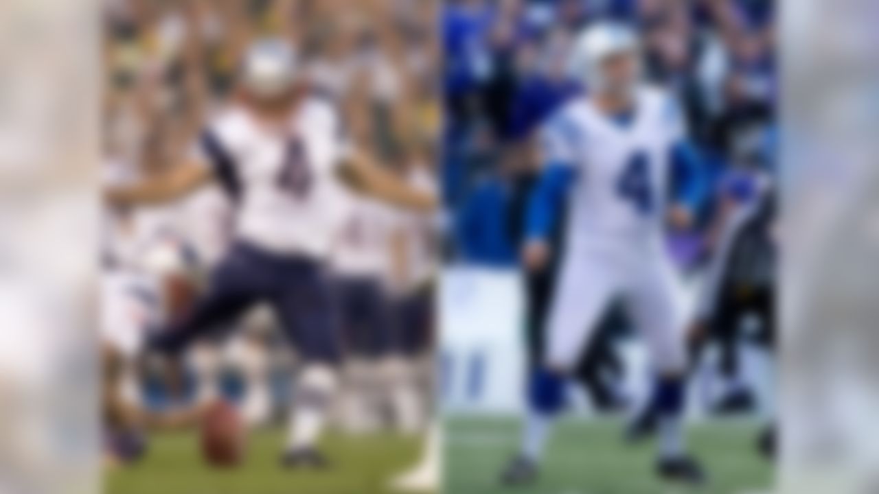 When Vinatieri was unceremoniously dumped by the Patriots (notice a trend) one of the first things he wanted to do was stick it to his former team by joining Peyton Manning and the Indianapolis Colts. And it should be noted the Patriots haven't won a Super Bowl without him.