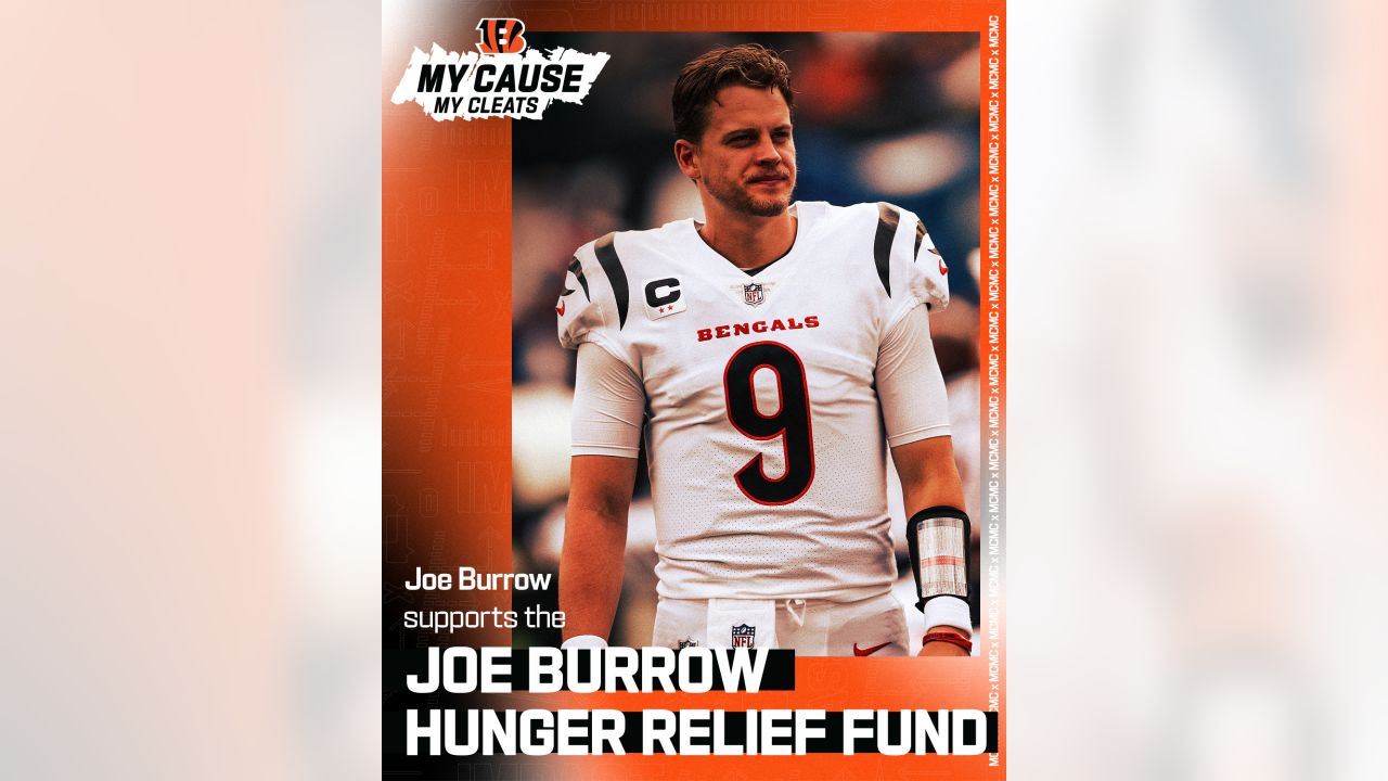 Joe Burrow's foundation: My Cleats, My Cause for Cincinnati Bengals QB