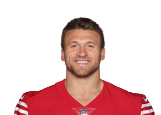 San Francisco 49ers' Kyle Juszczyk runs at the team's NFL football