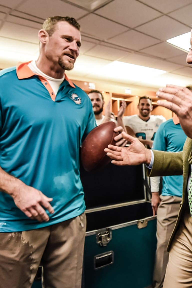 Dan Campbell's early Dolphins tenure marked by fervent style