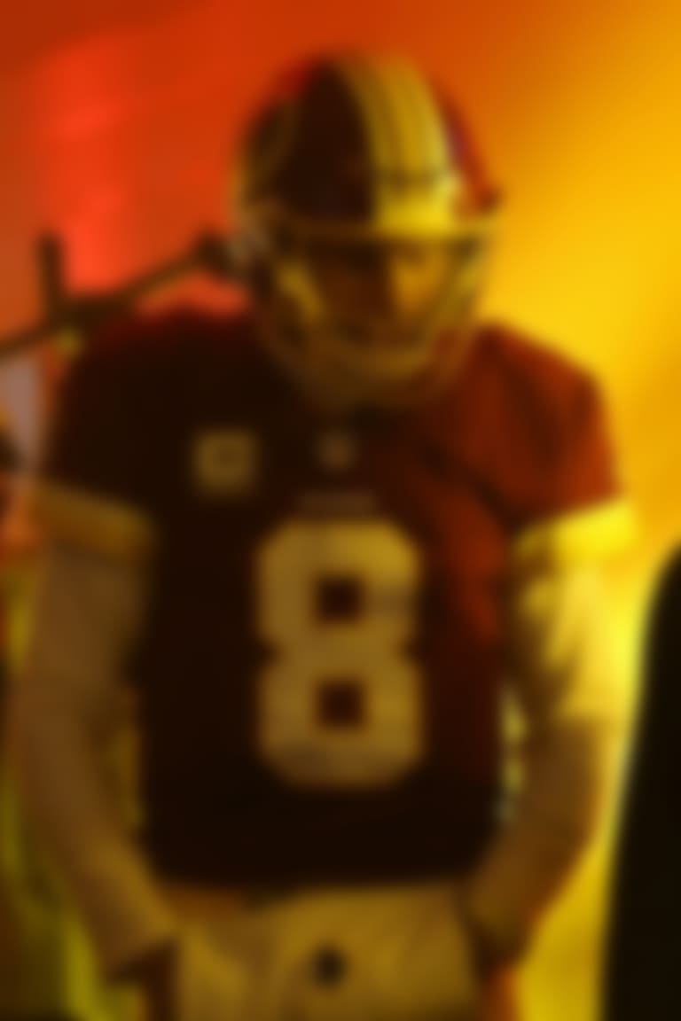 Nov 20, 2016; Landover, MD, USA; Washington Redskins quarterback Kirk Cousins (8) walks out of the locker room prior to the Redskins' game against the Green Bay Packers at FedEx Field. The Redskins won 42-24. Mandatory Credit: Geoff Burke-USA TODAY Sports