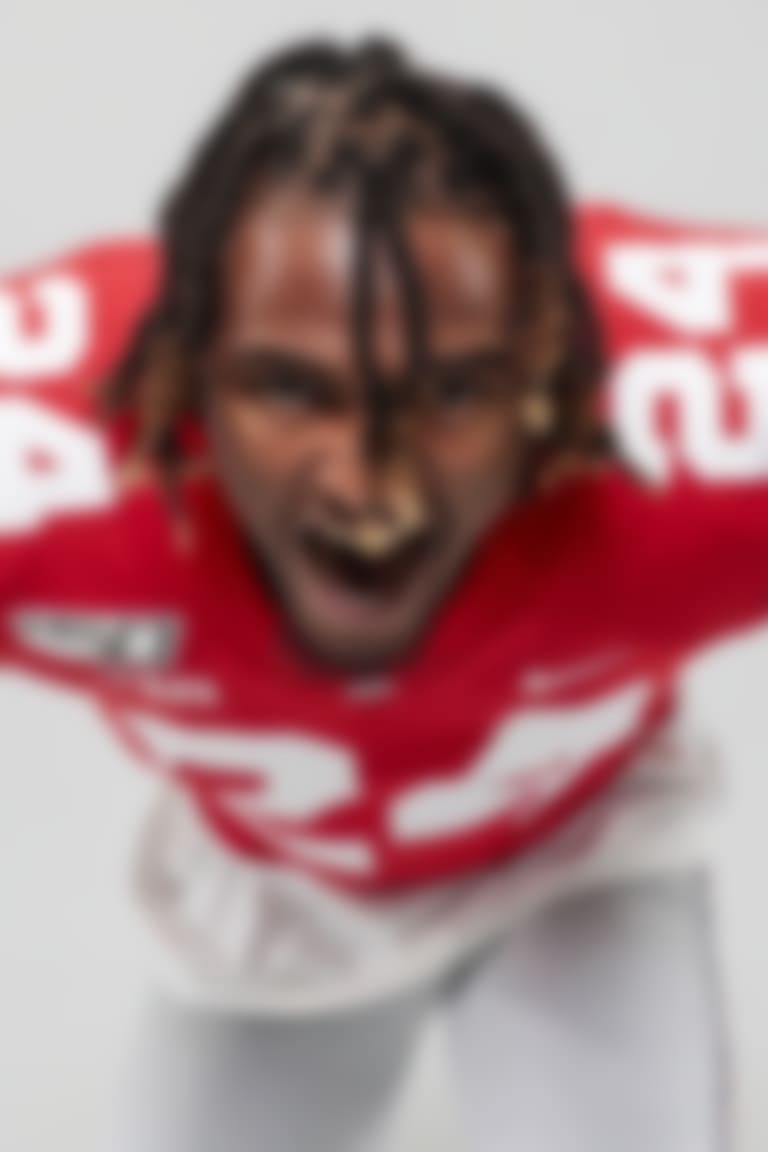 July 24, 2019; Columbus, OH, USA; Ohio State Buckeyes defensive back Shaun Wade (24) poses for a portrait on Wednesday, July 24, 2019 at Woody Hayes Athletic Center in Columbus, Ohio. Mandatory Credit: Joshua A. Bickel-USA TODAY NETWORK