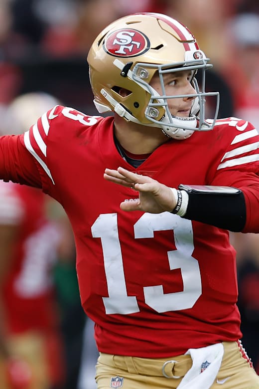 NFL49's Brock Purdy ブロック・パーディQB 6インチ限定版 Amazon.com: 2023 DONRUSS #266 BROCK PURDY SAN FRANCISCO