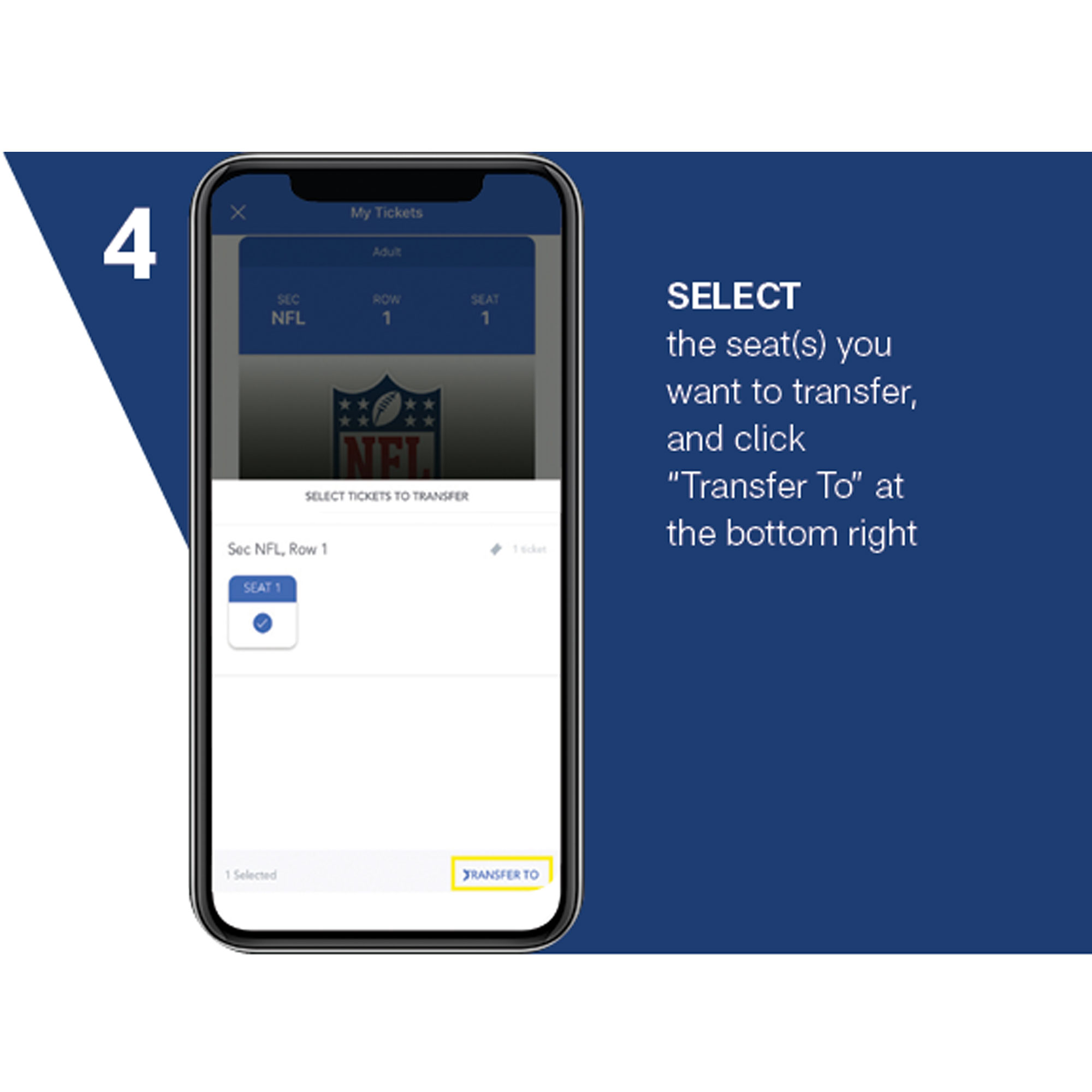 Super Bowl LVII NFL Ticket Holder App