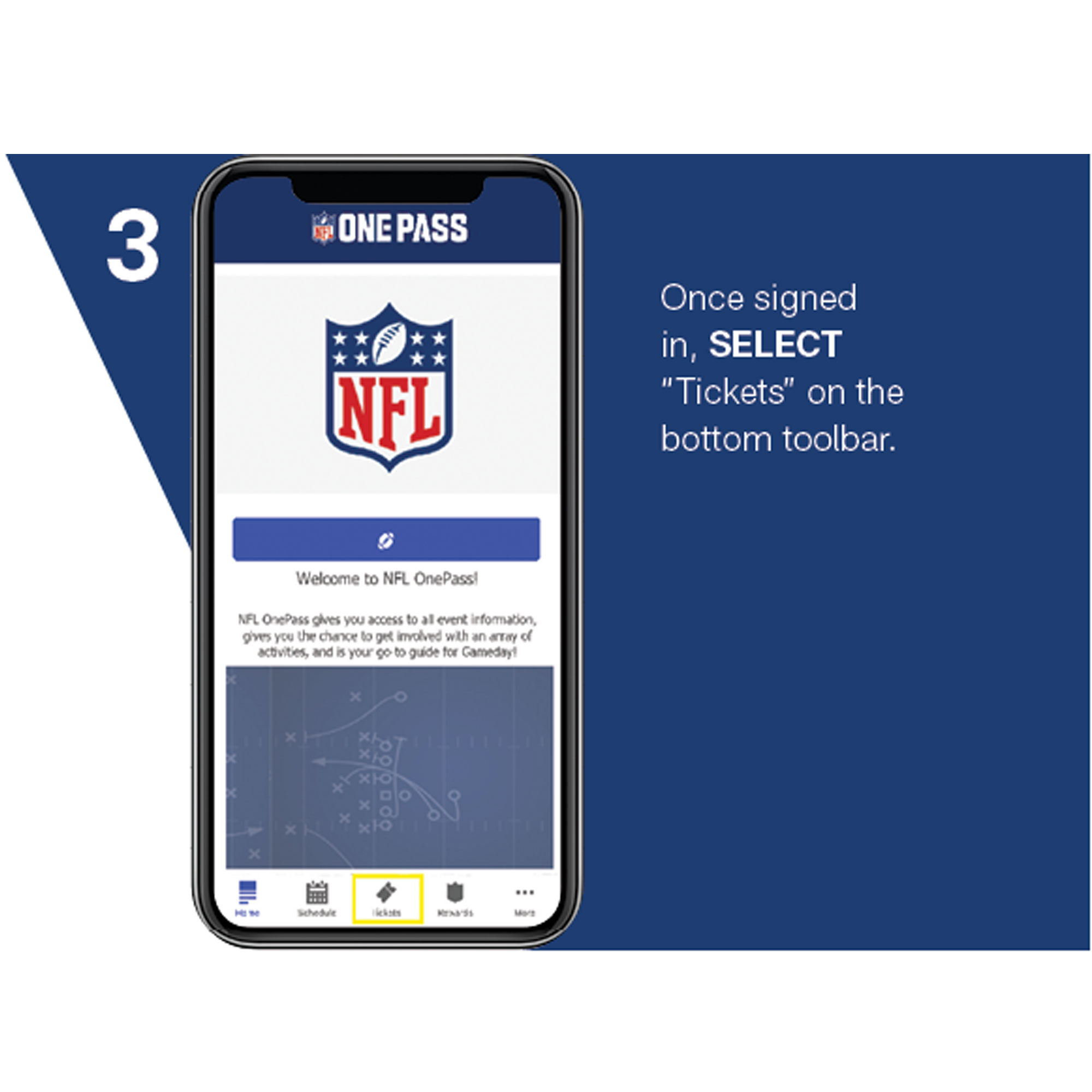 Super Bowl LVII NFL Ticket Holder App