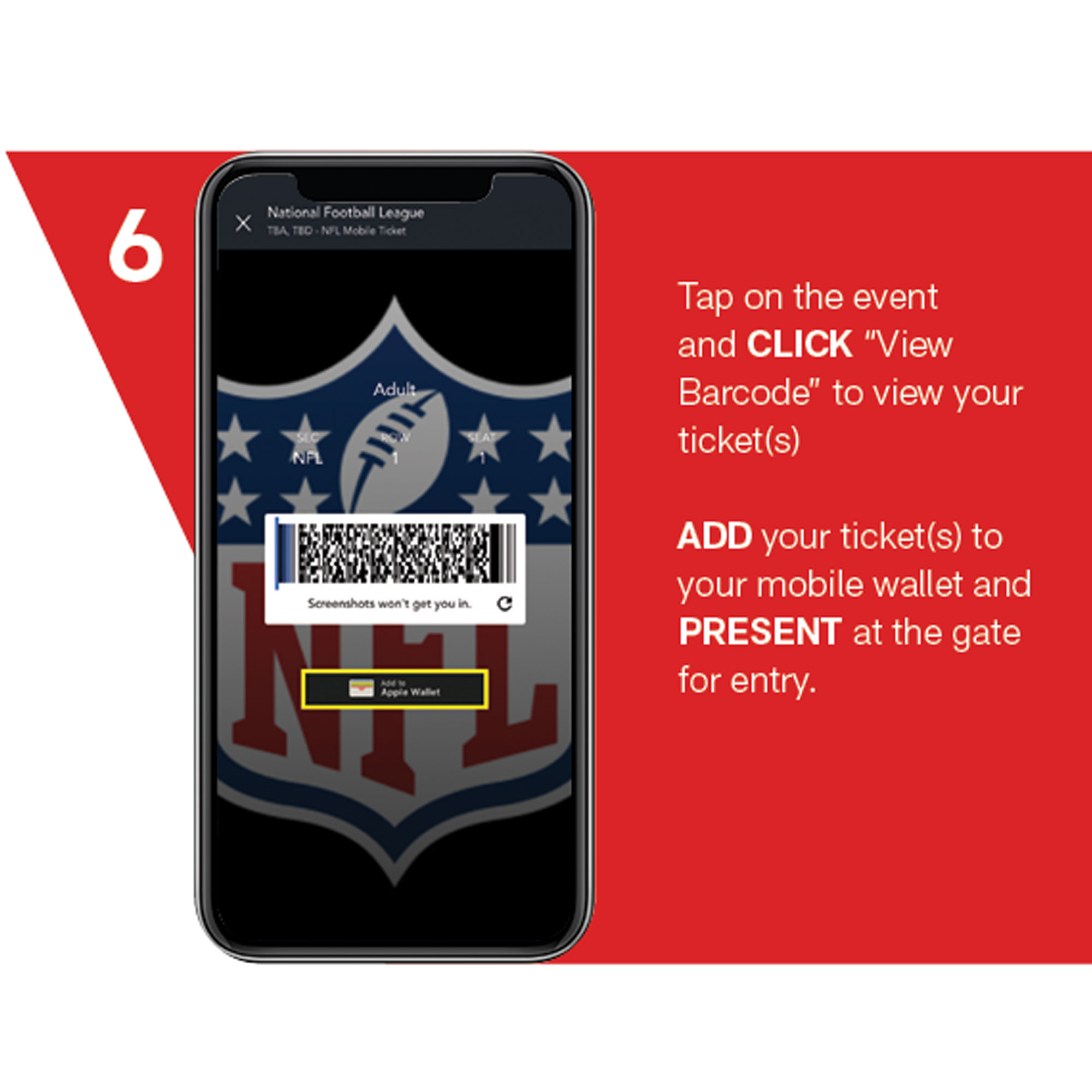 New York Jets  Mobile Ticketing