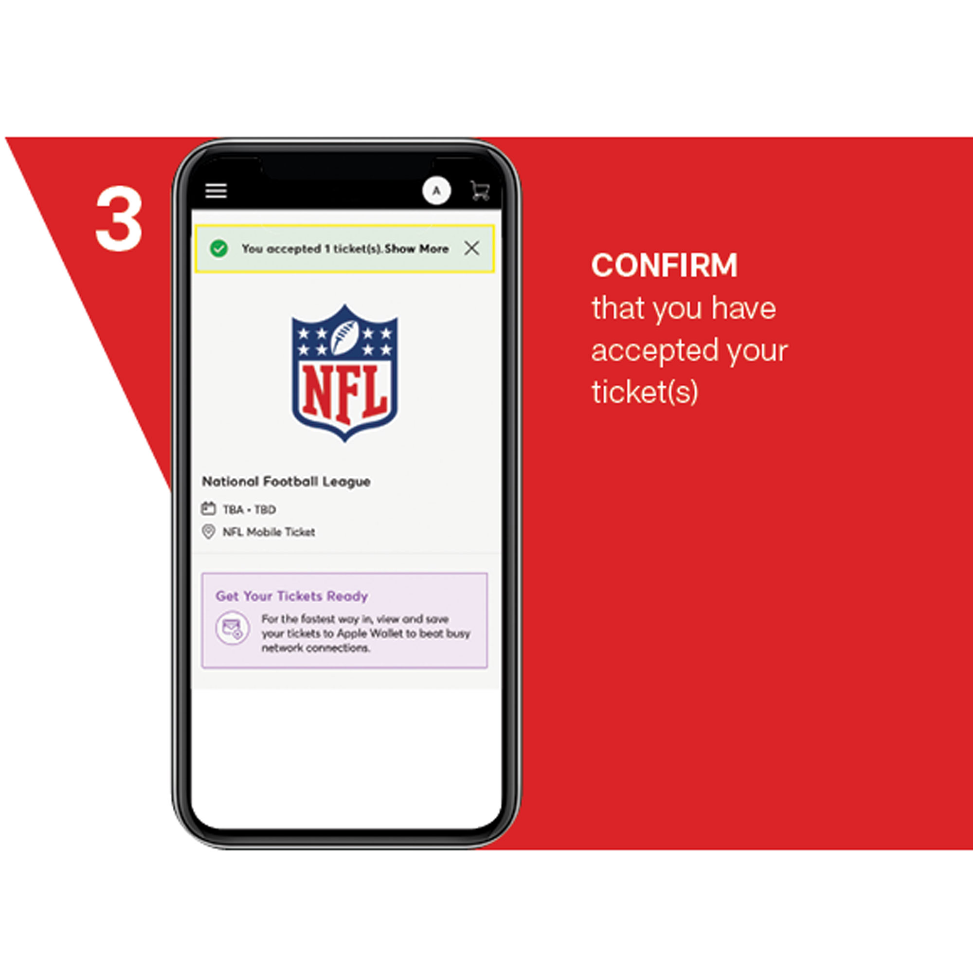 Super Bowl LVII NFL Ticket Holder App