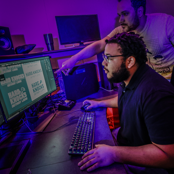 Hands-on approach to learning from award-winning staff with real work assignments under the guidance of professionals.