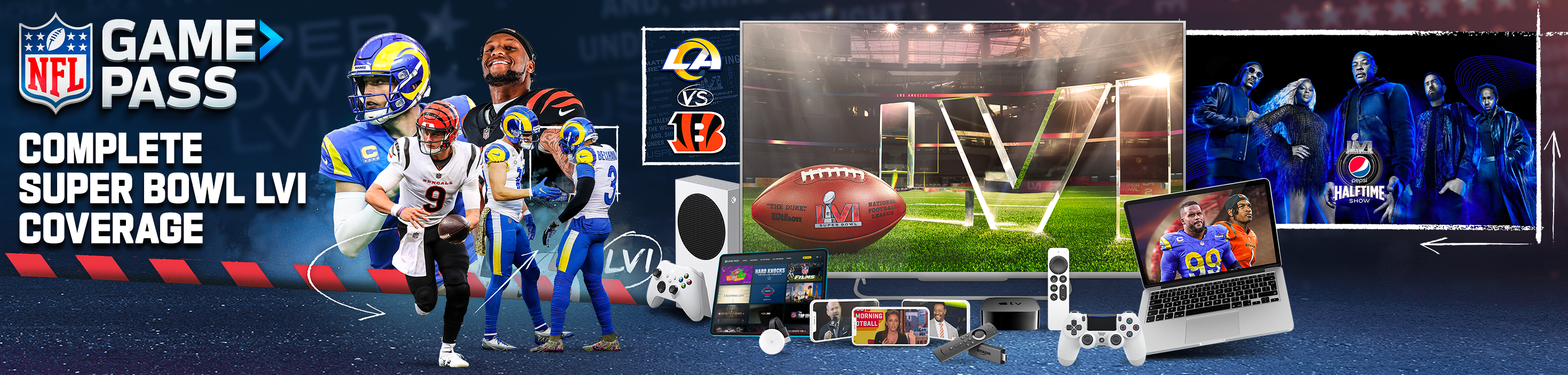 22 Ways To Watch Super Bowl Lvi Nfl Com