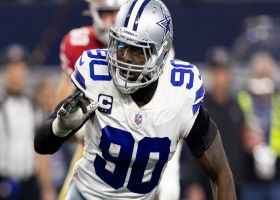 Slater: DeMarcus Lawrence had to shield himself from debris thrown by Cowboys fans