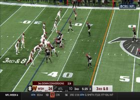 Arnold Ebiketie registers his first sack of 2023 via Howell takedown