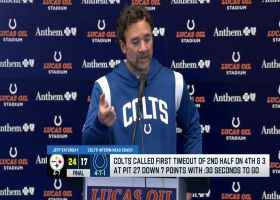 Jeff Saturday explains Colts' late-game decisions in Week 12 loss vs. Steelers