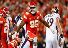 Chris Jones boosts his sack total to 5.5 on the year with Wilson takedown