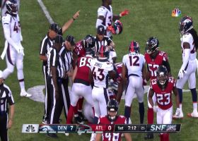 Falcons recover Broncos' muffed punt to keep drive alive