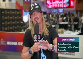 Rock star Bret Michaels talks lifelong Steelers fandom, Kenny Pickett's potential on 'Super Bowl Live'