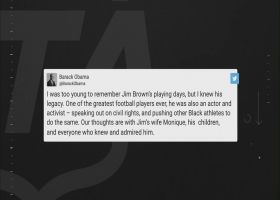 Former President Barack Obama reflects on Jim Brown's civil rights activism