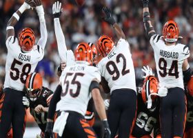 B.J. Hill rejects Cade York's 53-yard FG attempt