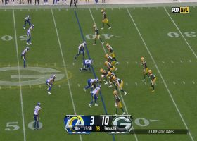 Aaron Donald nearly forces sack-fumble on third-and-long