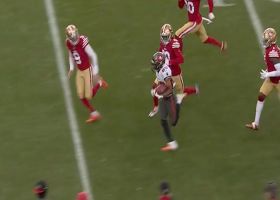 Deven Thompkins activates his turbo on 54-yard kick return to open second half