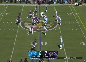 Jackson's second connection with Bateman on drive goes for 20-yard pickup