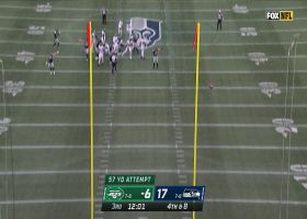 Zuerlein's 57-yard FG sails wide left