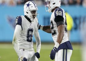 Donovan Wilson lassos Dobbs down for 5-yard sack on play-action bootleg