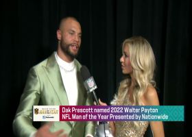Dak Prescott discusses being named 2022 Walter Payton Man of the Year