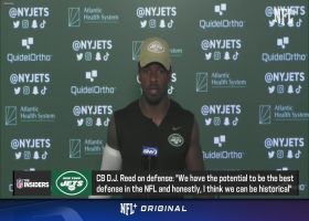 D.J. Reed: Jets' 2023 defense can be 'historical ... like the '85-86 Bears'