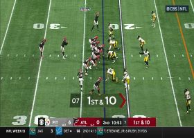 Cordarrelle Patterson runs into brick wall on 3-yard TFL by Larry Ogunjobi