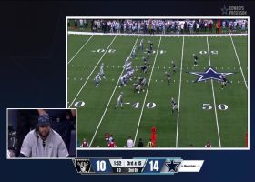 Dak Prescott can't help but be impressed with Grier's 18-yard scramble