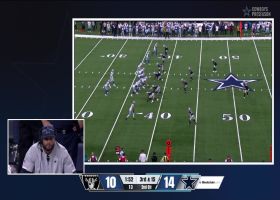 Dak Prescott can't help but be impressed with Grier's 18-yard scramble