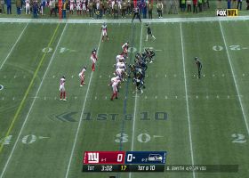 Marquise Goodwin's shifty juke move sparks 16-yard catch and run