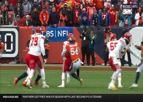 Baron Browning's strip-sack of Mahomes leads to Broncos takeaway before halftime