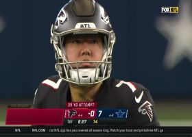 Younghoe Koo's 35-yard FG makes it a 7-3 game in early going