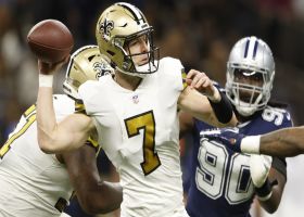 Taysom Hill shows off tight-window accuracy on dart to Tre'Quan Smith