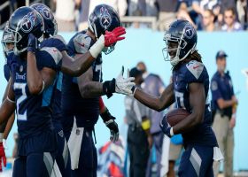 Dontrell Hilliard opens Titans season with 7-yard TD catch