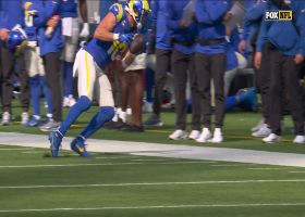 Cooper Kupp's textbook toe-drag catch goes for 24-yard gain