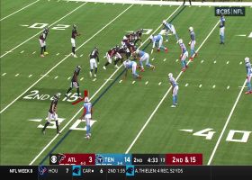 Jeff Okudah drops Okonkwo for TFL on third down